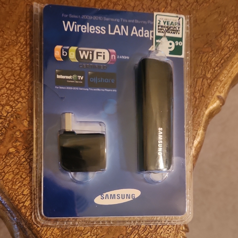 Samsung Black USB Wi-Fi Adapter Networking Essential